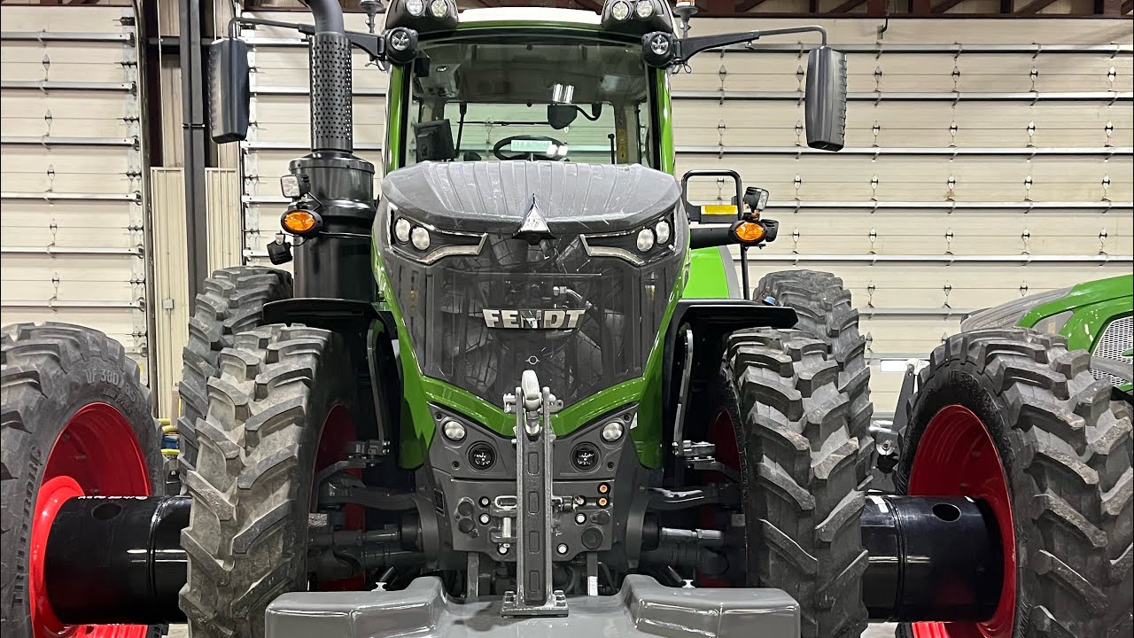 Fendt 1042G3 setup on 36 inch row spacing for potatoes 