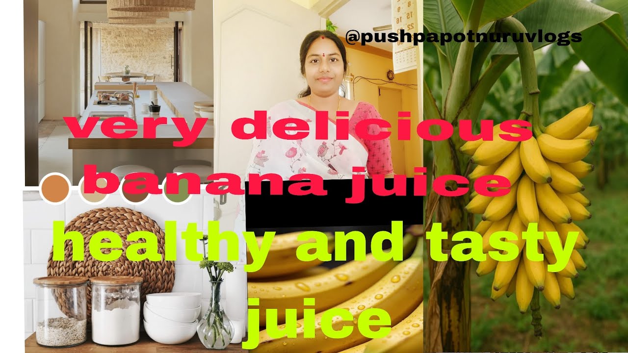 Very delicious banana juice# healthy and tasty juice# instant energy# homemade juice# kitchen tips