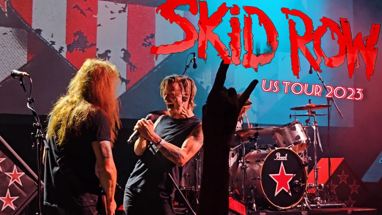 Skid Row Live 2023 The Gang's All Here Tour! Aztec Theater San Antonio