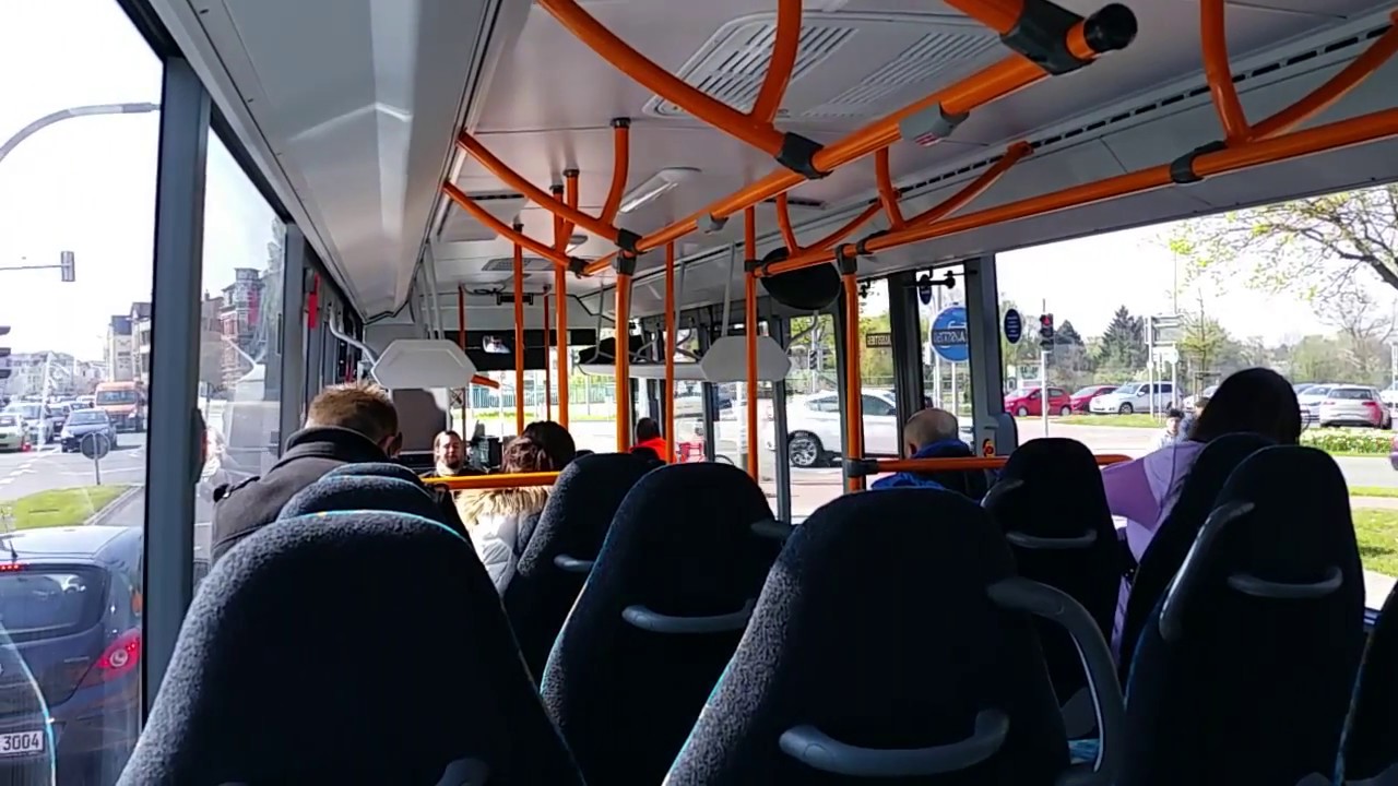 Mitfahrt in einem Setra S415LE Business (Wagen 136) der MKB in Minden