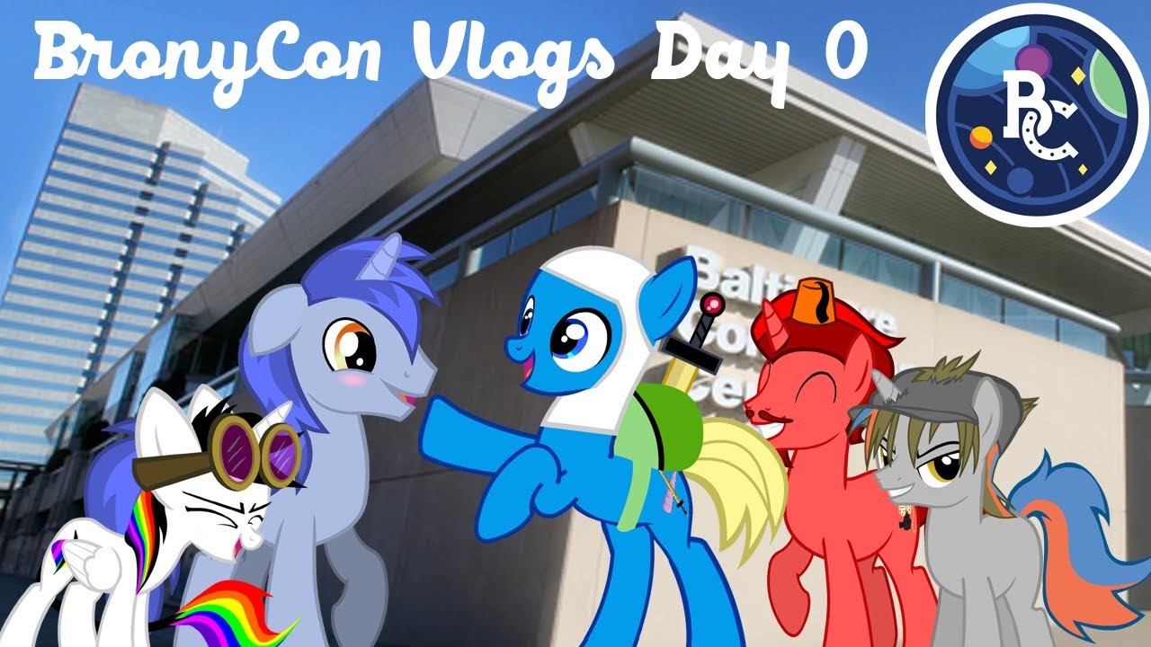 BronyCon 2017 Vlogs Day 0