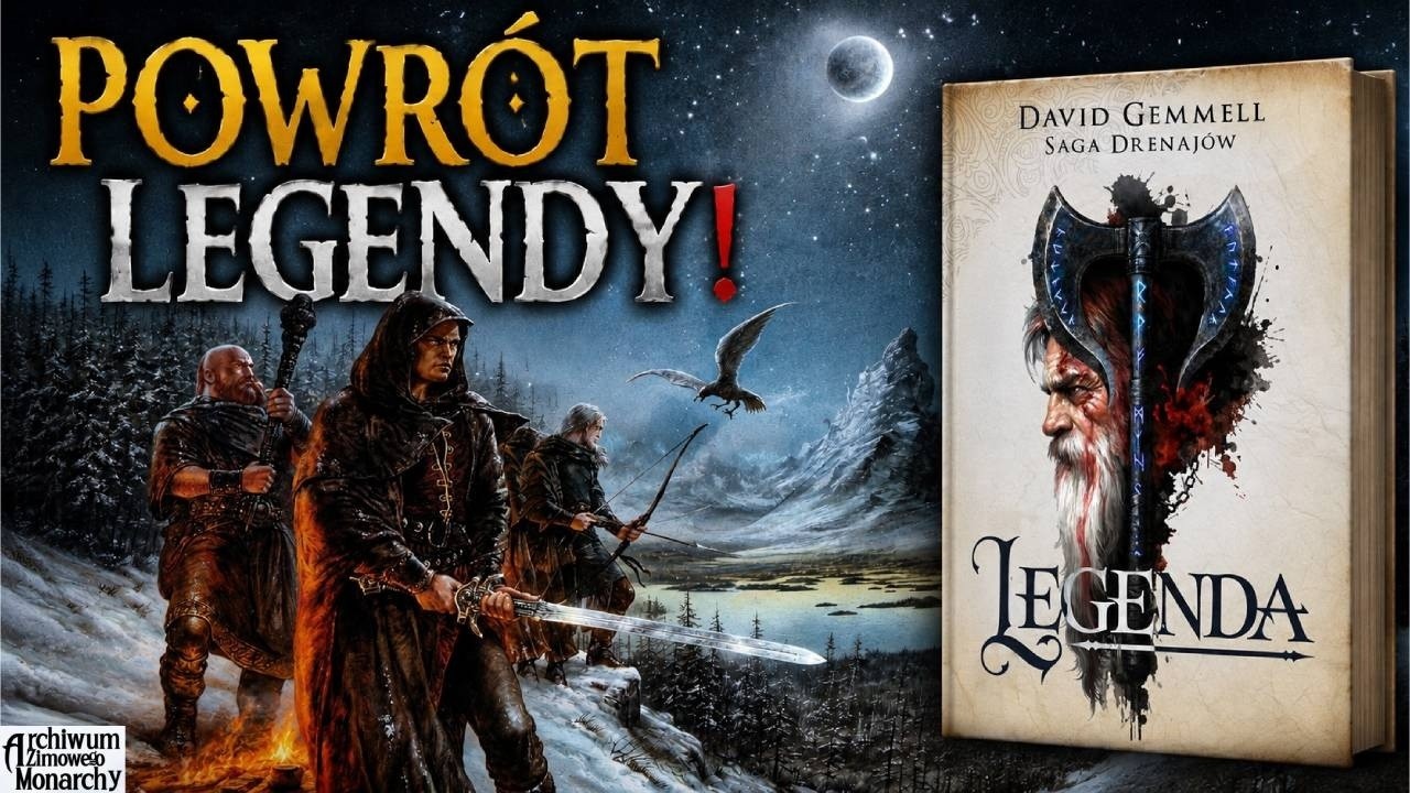 SAGA DRENAJ&Oacute;W!❤️| LEGENDA | D. GEMMELL | RECENZJA ARCHIWUM
