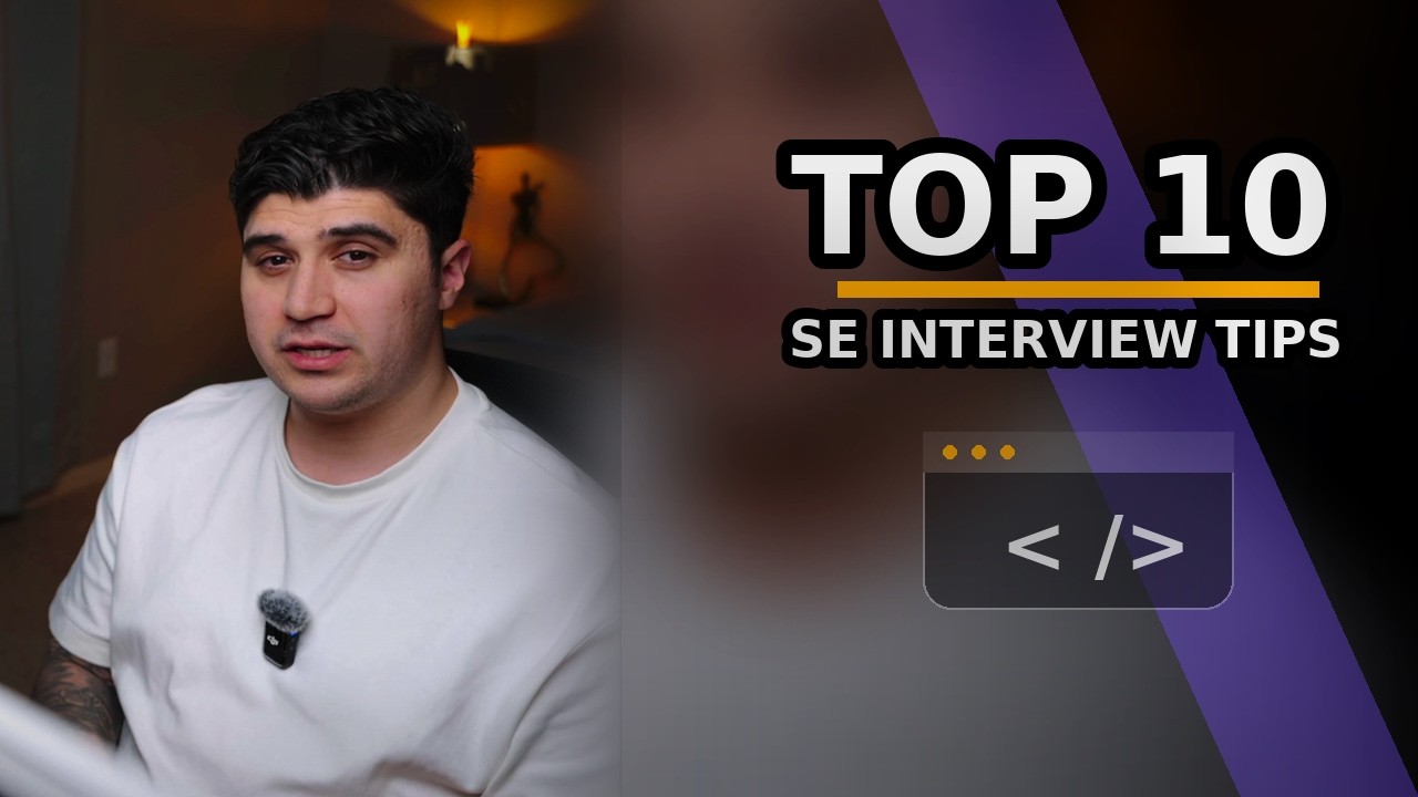 Top 10 Things I Wish I Knew Before My Software Engineer Interviews
