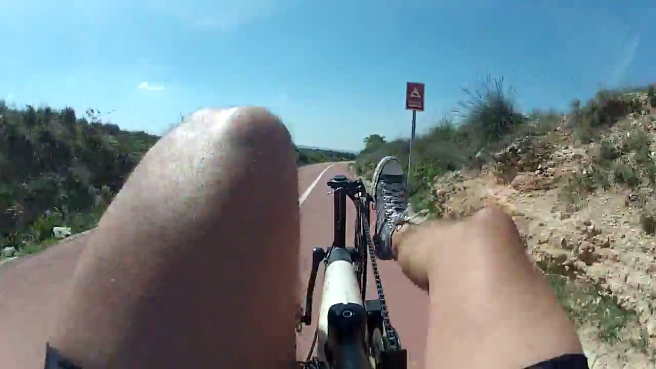 3ike - Raptobike Lowracer. Descenso V&iacute;a Verde del Taju&ntilde;a