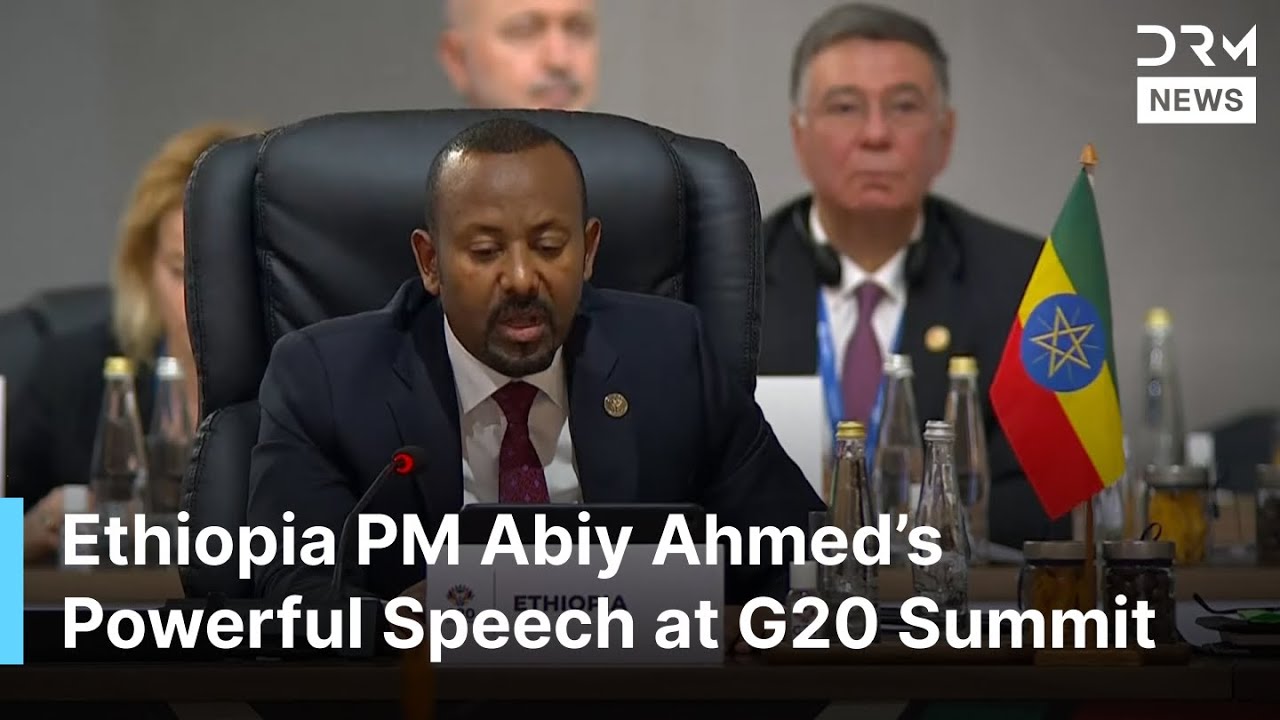 Ethiopia PM Abiy Ahmed Tells World Leaders How Africa Can Drive Sustainable Growth at G20 | AC1G
