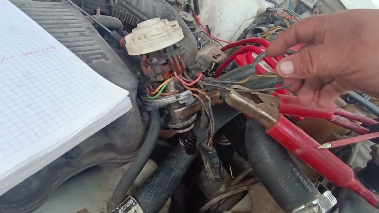 como checar distribuidor de chevrolet s10 2 5 4l 1989