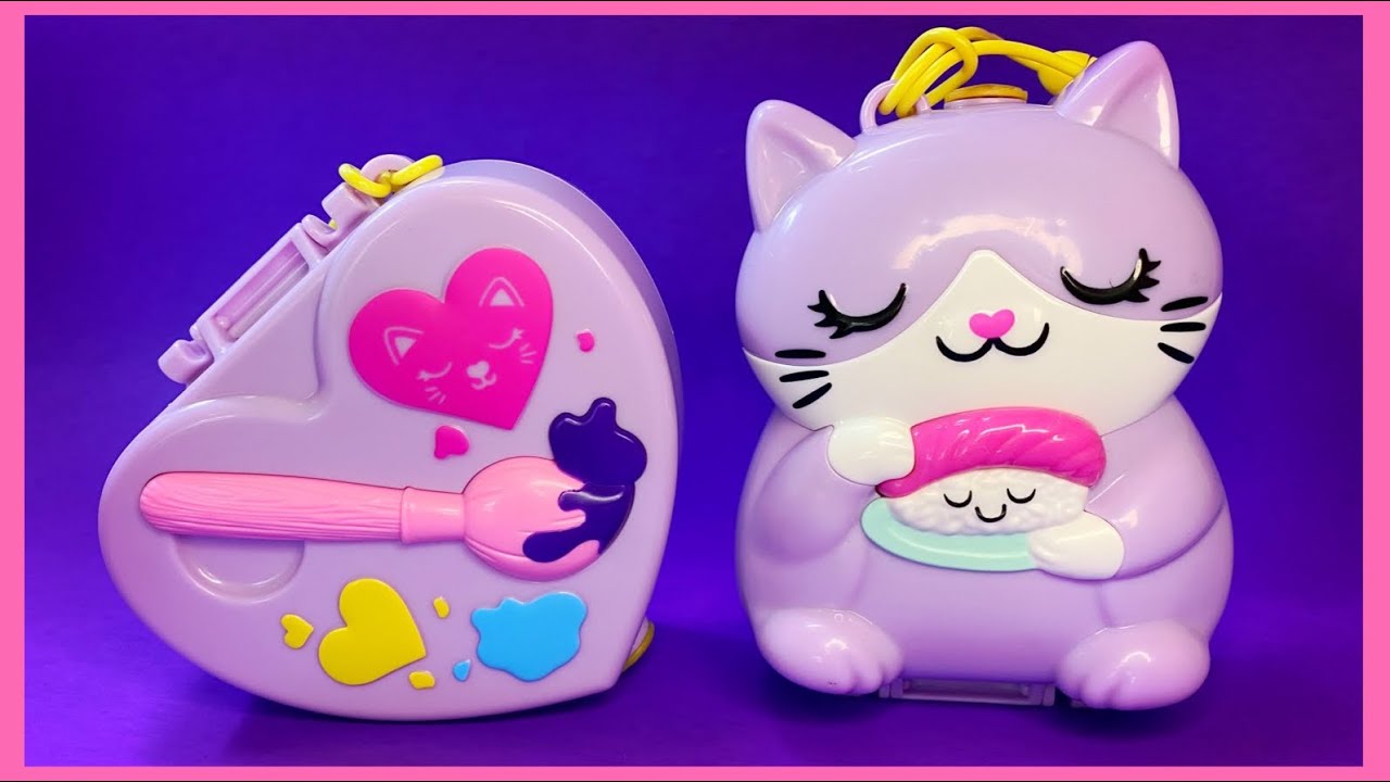 2022 Polly Pocket | Art Studio and Zen Cat Restaurant | New Polly Pocket