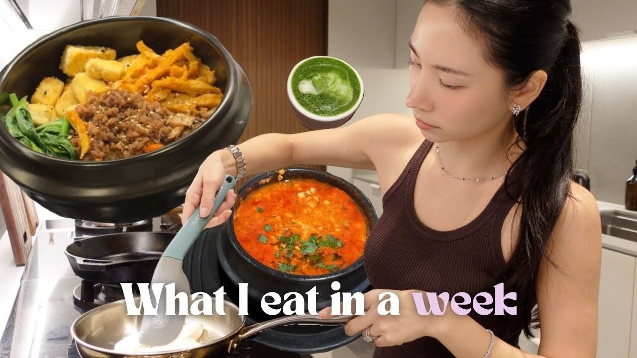 What I Eat in a Week | Korean Food Edition 🇰🇷