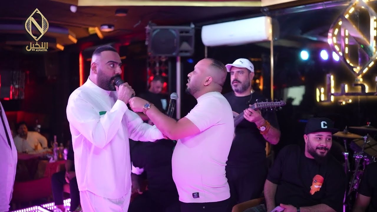 فهد نوري ابراهيم البندكاري دويتو مواويل طربيه جديده 2023 حصريا على النخيل الملكيه تصوير علي الحياني