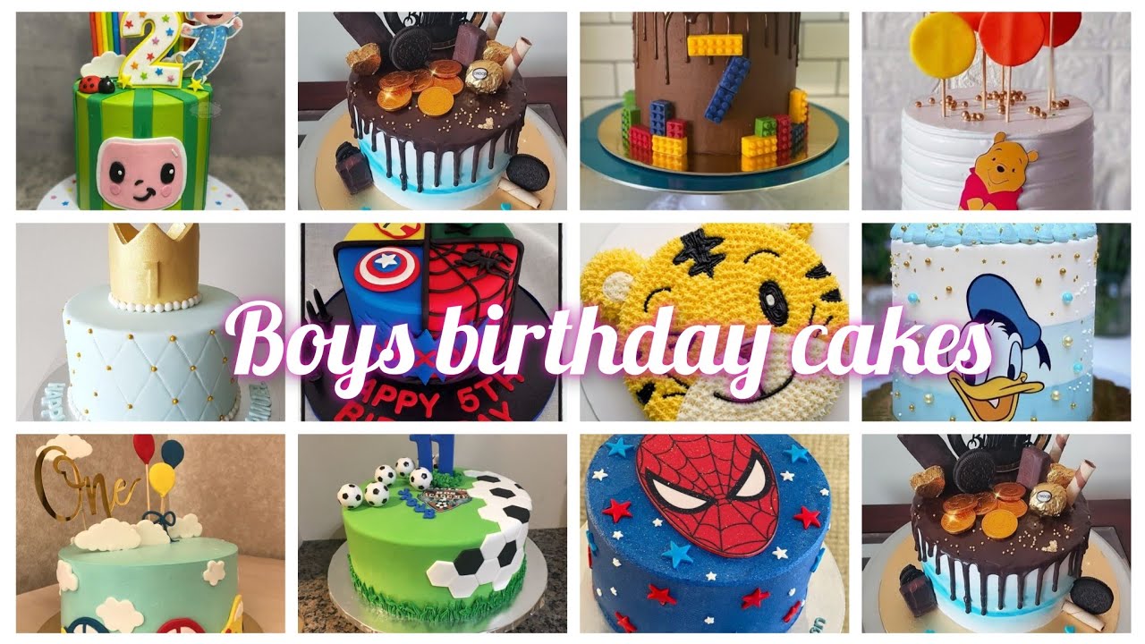 boys birthday cakes desighns/ trending cakes desighns / cakes ideas for boys ‎@cakecreations  (2)