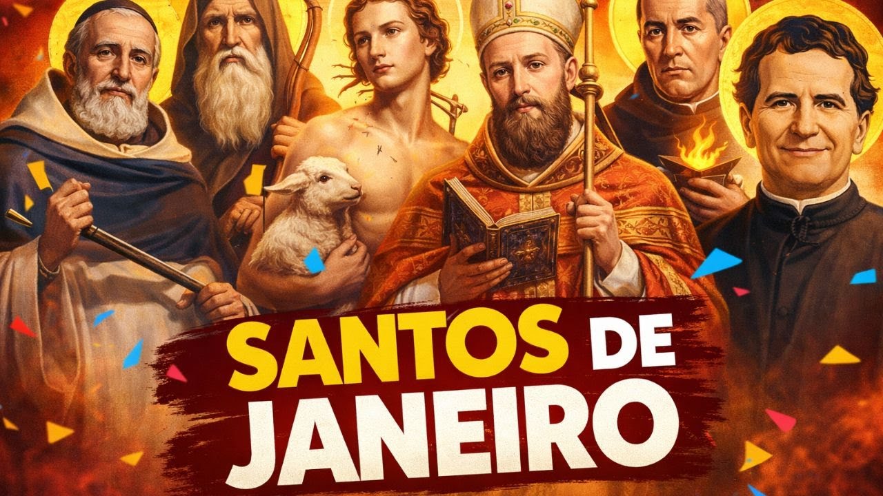 SANTOS CATÓLICOS DE JANEIRO #santos #catolicos  #janeiro