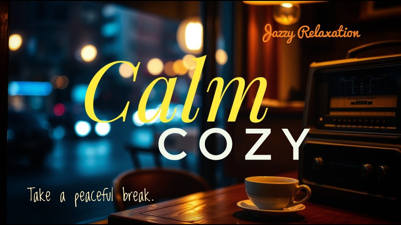 Calm Cozy Lounge Jazz ☕ Smooth Music for Easy Relaxation