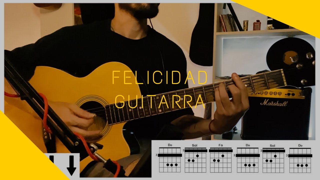 GUITARRA | Felicidad - Gondwana ( cover/tutorial) Martin Lopez