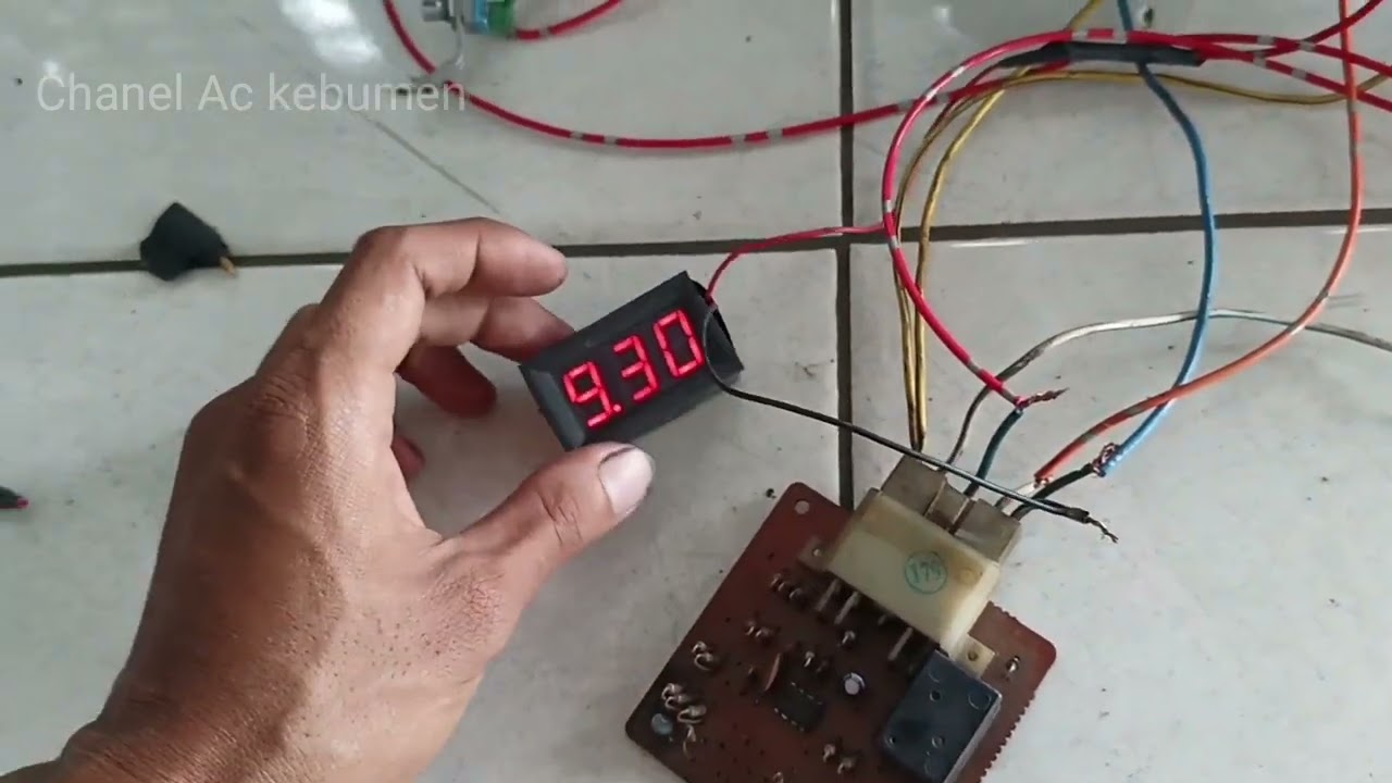 Gambaran ketika akan meRangkai modul thermistor DENSO