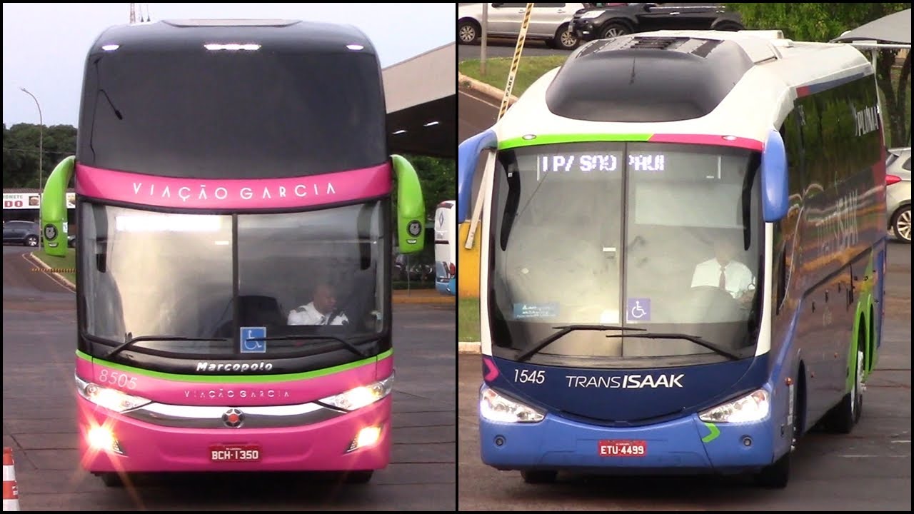 Movimentação Rodoviária FOZ DO IGUAÇU (PR) #5 | Irizar da Pluma TransIsaak e + | PARTE 3