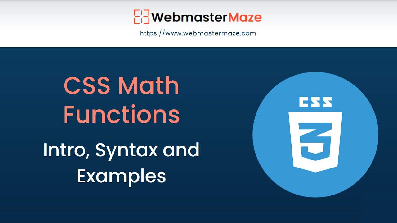 CSS Math Functions