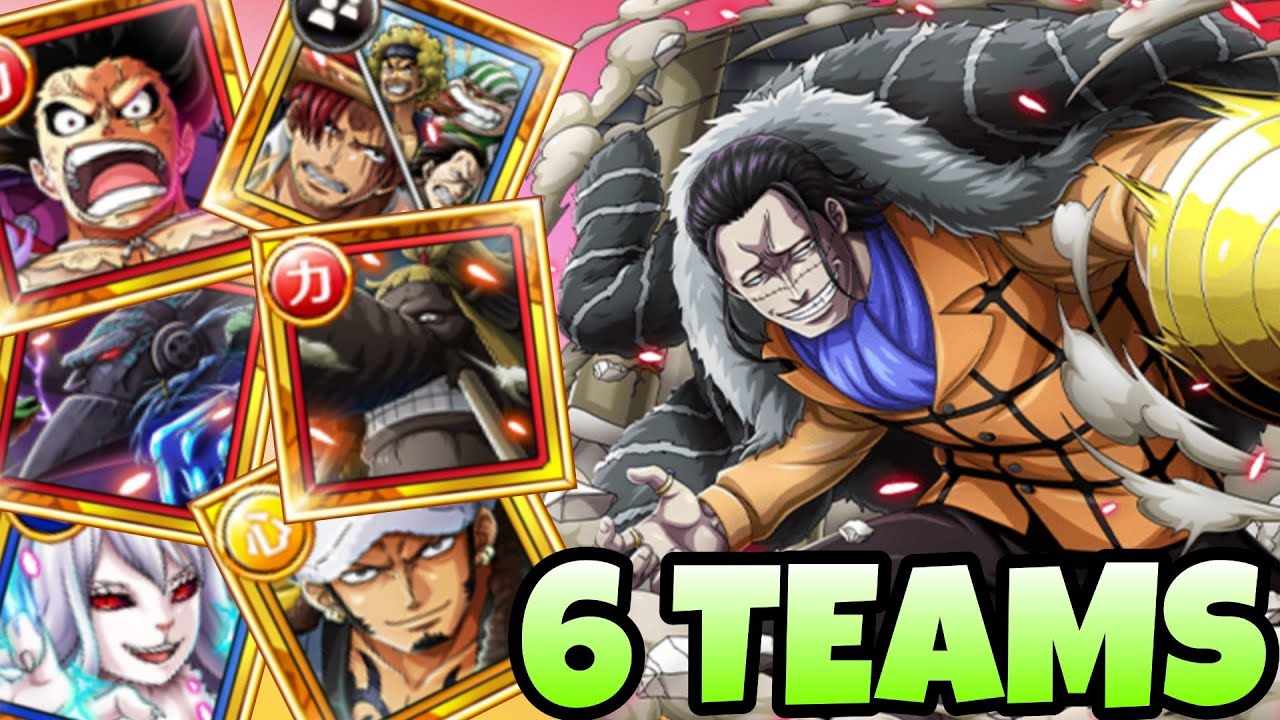 [OPTC] Mr. 0 Raid Boss - 6 Teams (Crocodile Raid Boss)
