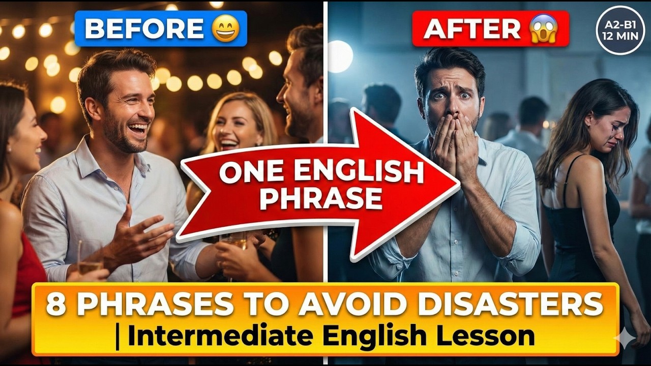 Learn English: NEVER Say This at Parties! 😱 Social Mistakes | A2-B1 Intermediate