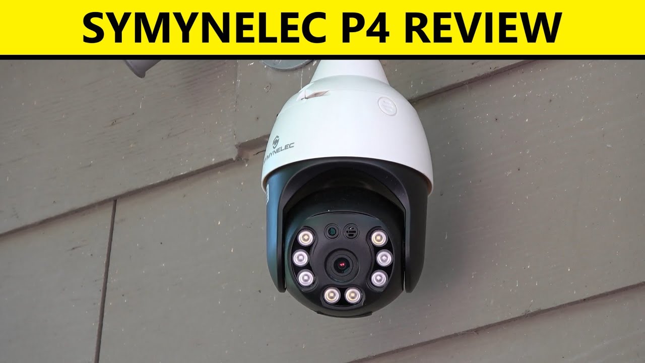 Symynelec P4 Review - WiFi Light Socket 2K Cloud Home Security Camera