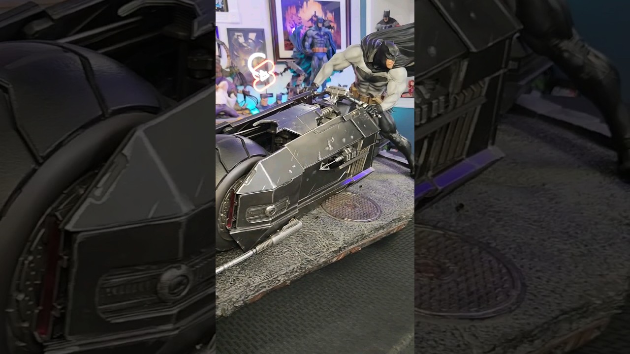 Batman On Motorcycle Grail 😳😳🤯🤯 #shorts
