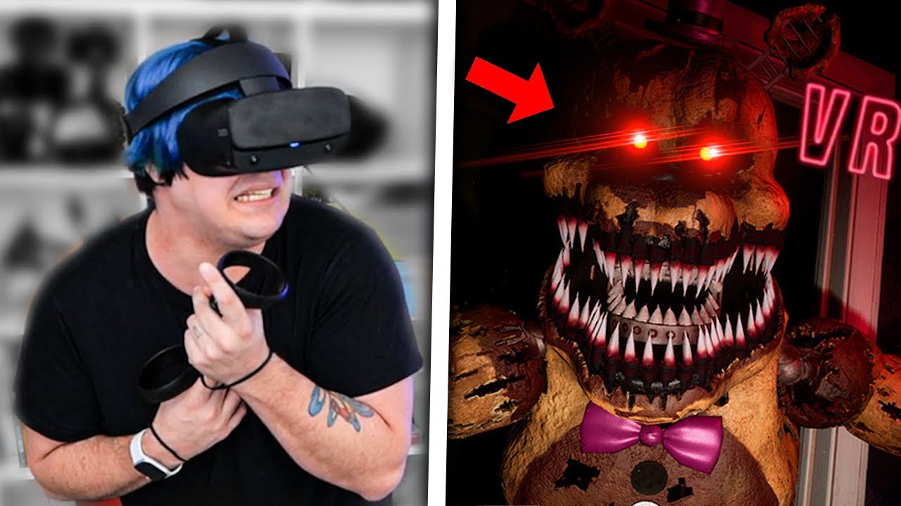 NUNCA JOGUE FNAF COM OCULUS VR ! - Five Nights At Freddy's VR Help Wanted ( NOITE 1 e NOITE 2 )