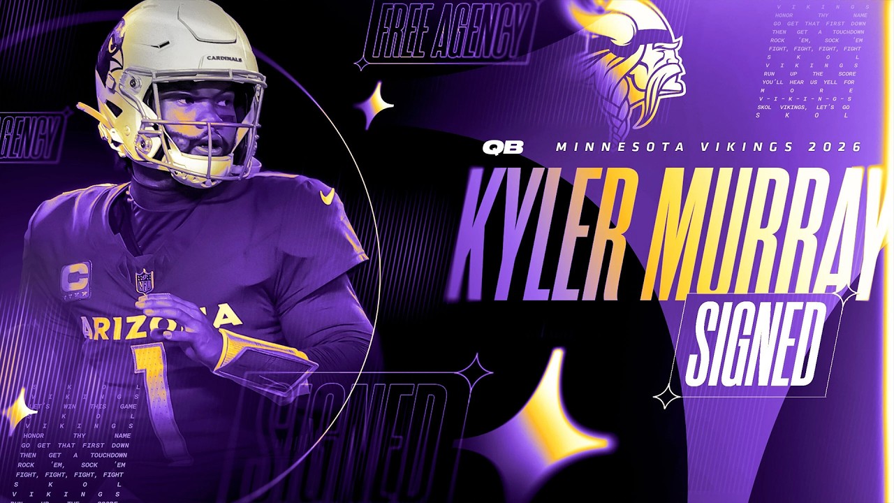 Kyler Murray SIGNS with Minnesota Vikings