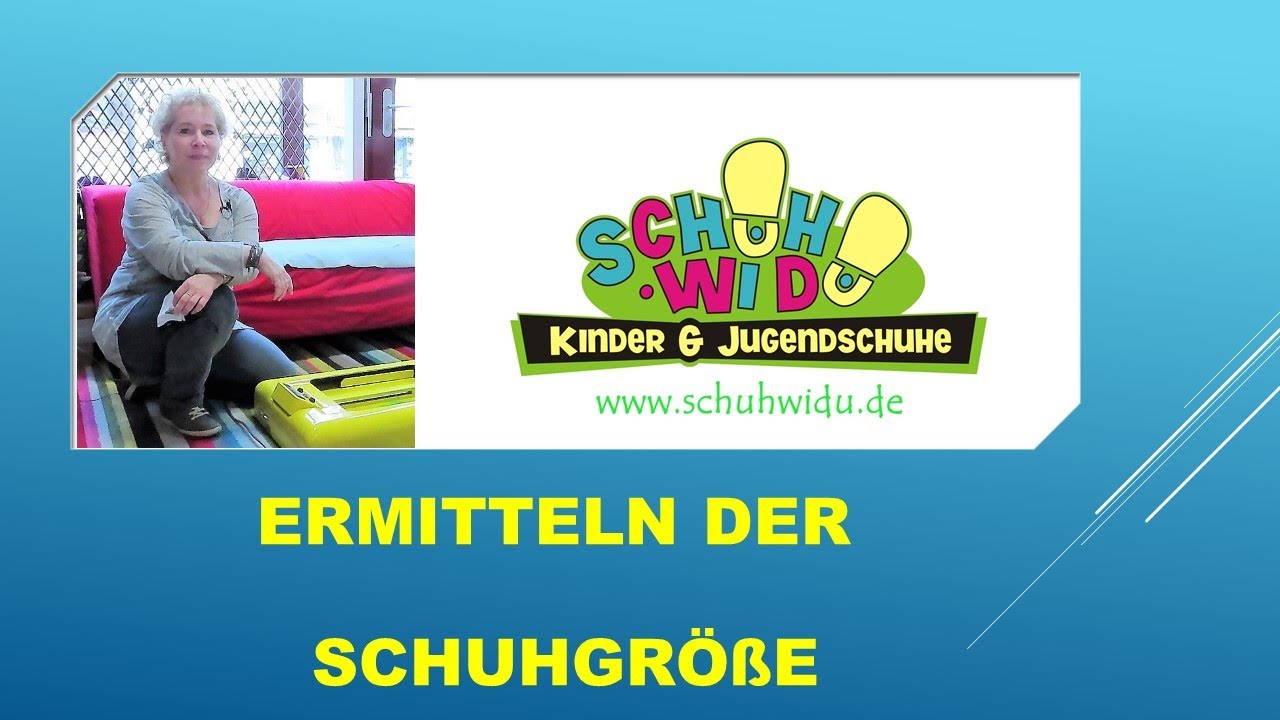Ermitteln der Schuhgröße | unser Fußmessgerät