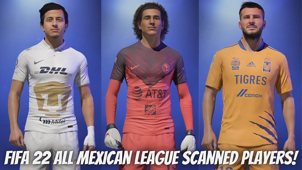FIFA 22 | Mexican League | Every player with real face!