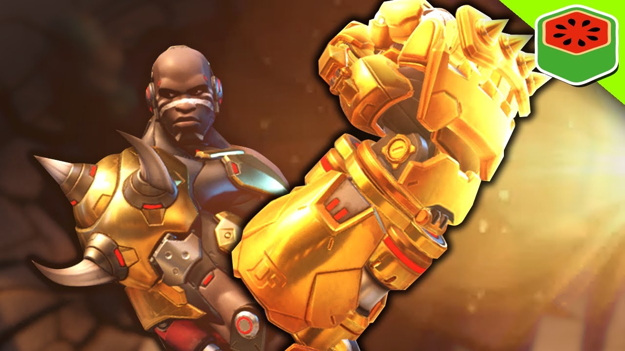 THE GOLDEN FISTER - Overwatch Doomfist Gameplay