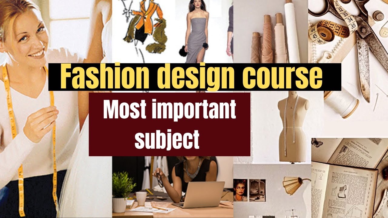 Most important subject in fashion design course @FASHIONACADEMYMJ