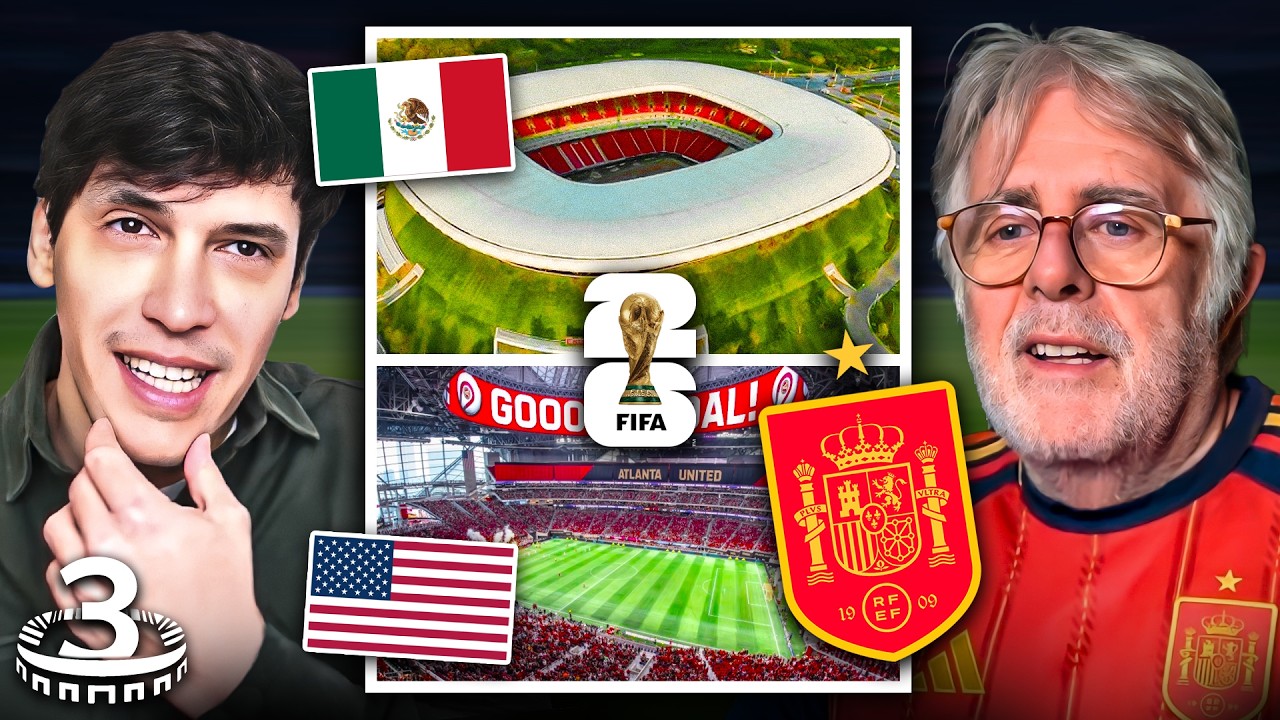 ASÍ SON LOS INCREÍBLES ESTADIOS DONDE ESPAÑA JUGARÁ EL MUNDIAL 2026
