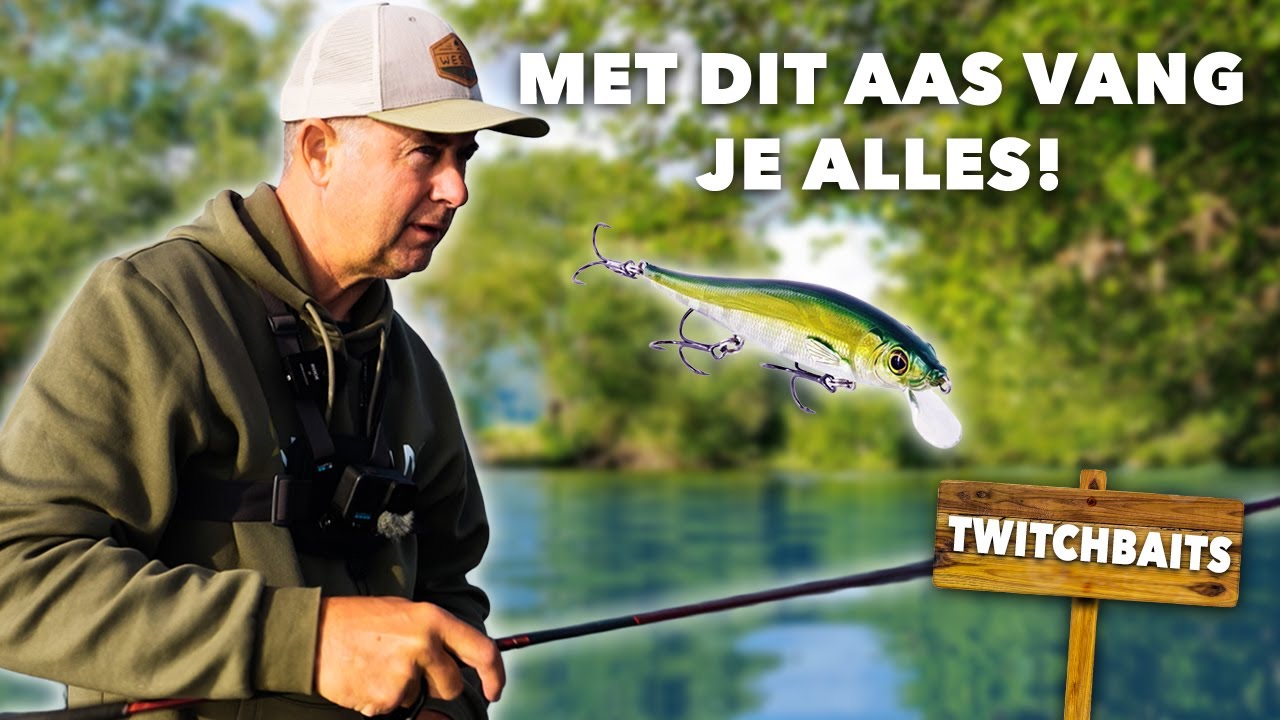 ALLES over VISSEN MET TWITCHBAITS met LUC COPPENS!