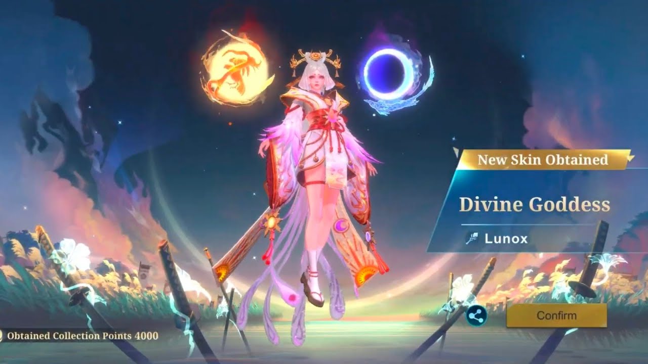 Game Play Lunox Skin Legend Divine Goddess 2026 #MLBBGoldenMonth #MLBBCreator