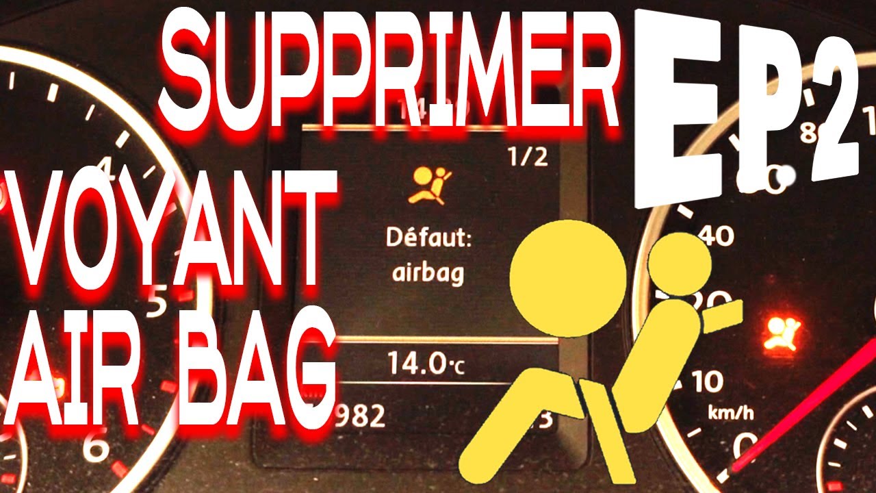 Eteindre un voyant air bag du tableau de bord (gratuit et sans aller au garage) (ICARSOFT CR PRO)
