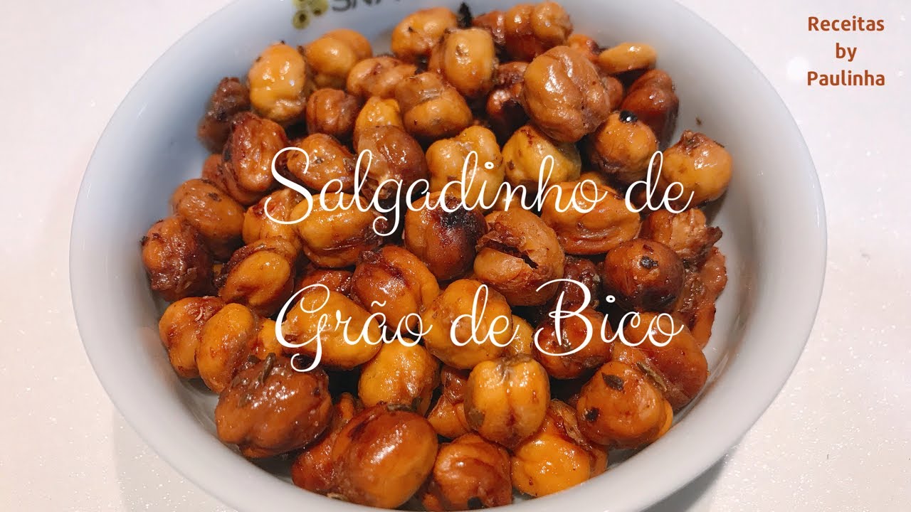 COMO FAZER SALGADINHO DE GRÃO DE BICO