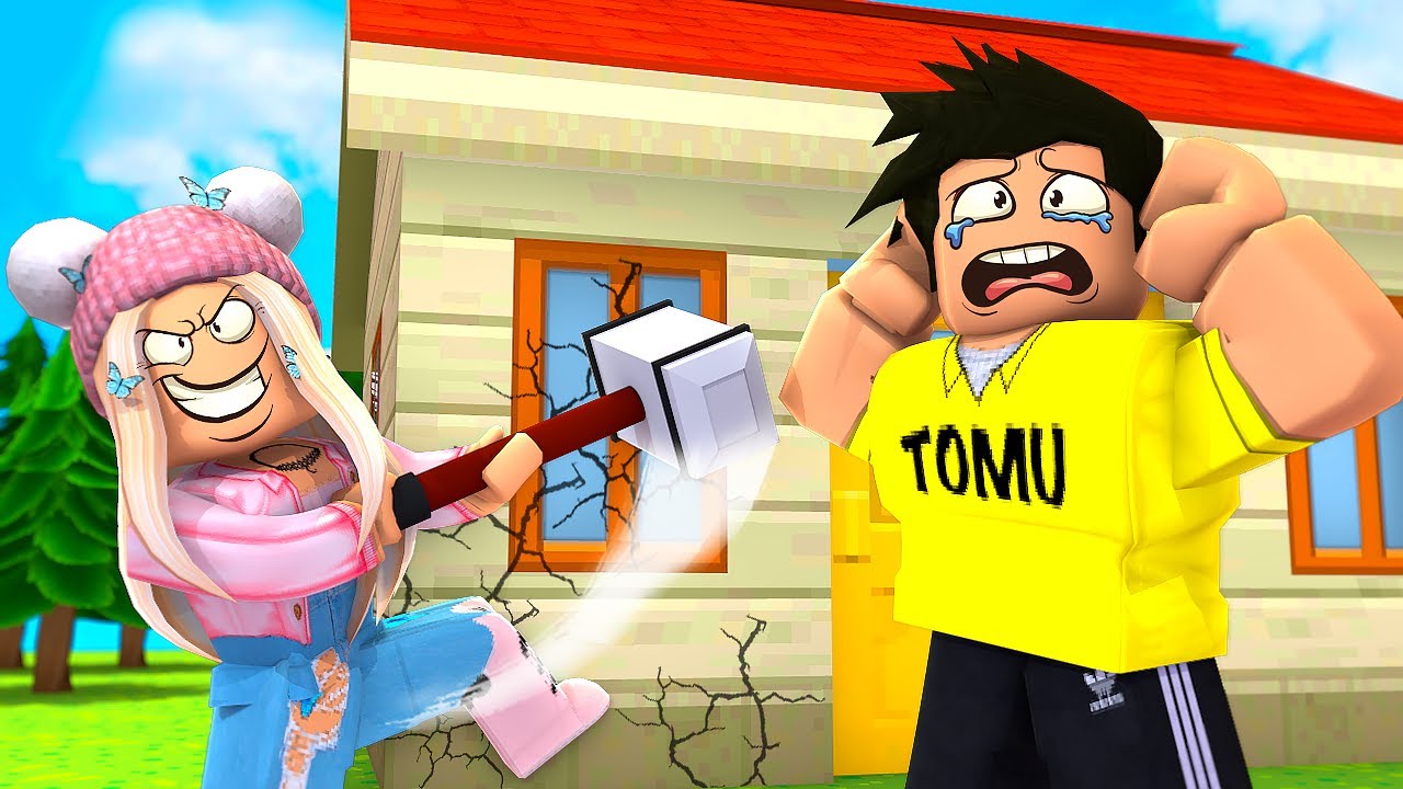 FÖRSTÖR TOMUS HUS I BLOXBURG *det gick för långt*