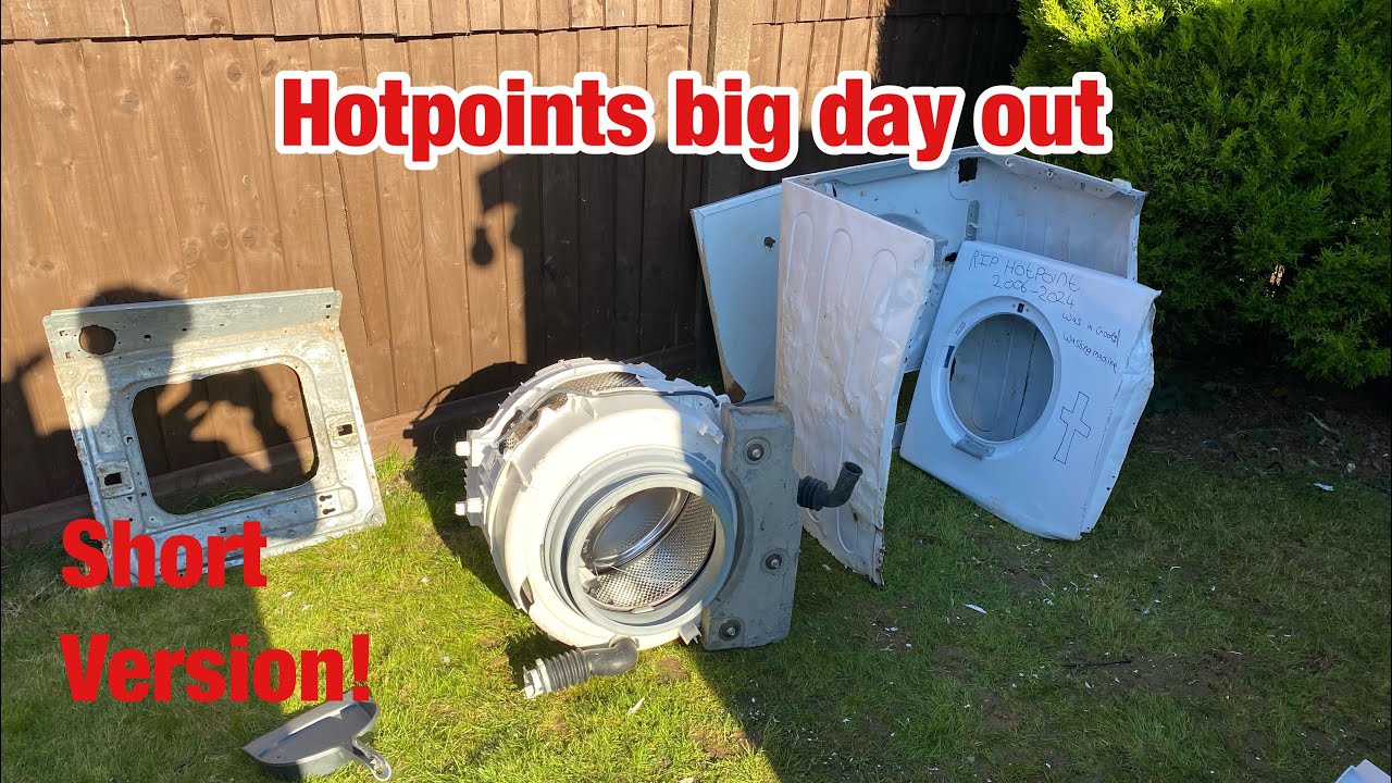 Стиральная машина Hotpoint First Edition FEW12 || Она выбрала насилие! (Краткая версия)