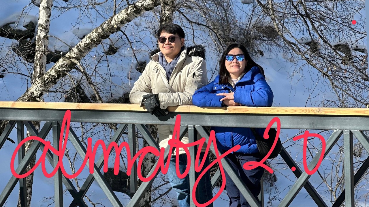 Almaty Day 2 | president's park | Almarasan Hot Springs | Big Bao Almaty Lake|