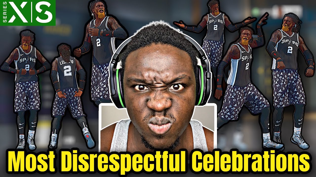 Nba Live 19 How To Pick The Most Disrespectful Celebrations | Nba Live 19 Celebrations