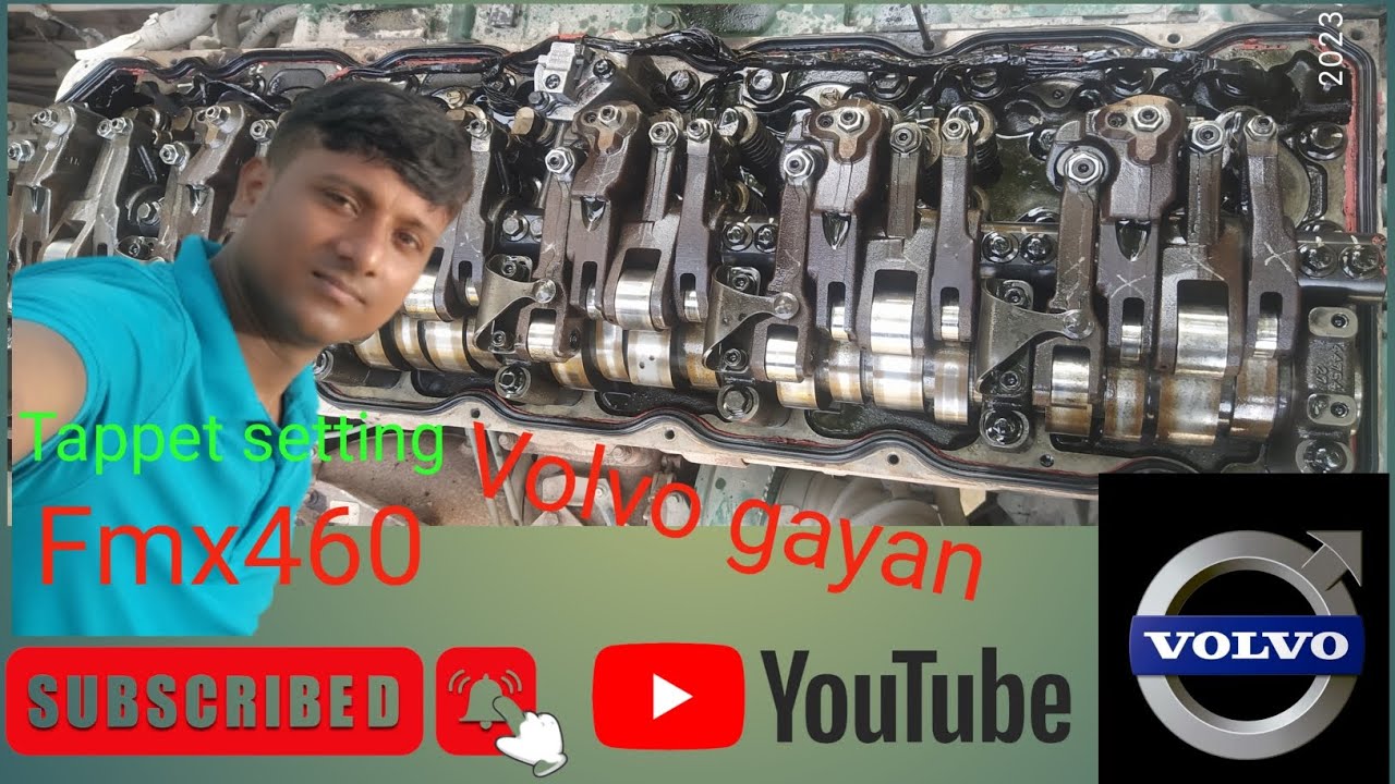 Volvo tappet setting fmx460 # volvo trucks valve adjustment # Volvo fmx460 tappet # viral video