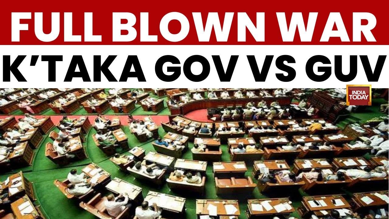 Karnataka Assembly Chaos: Governor Skips Cabinet Speech, Faces Heckling | So South