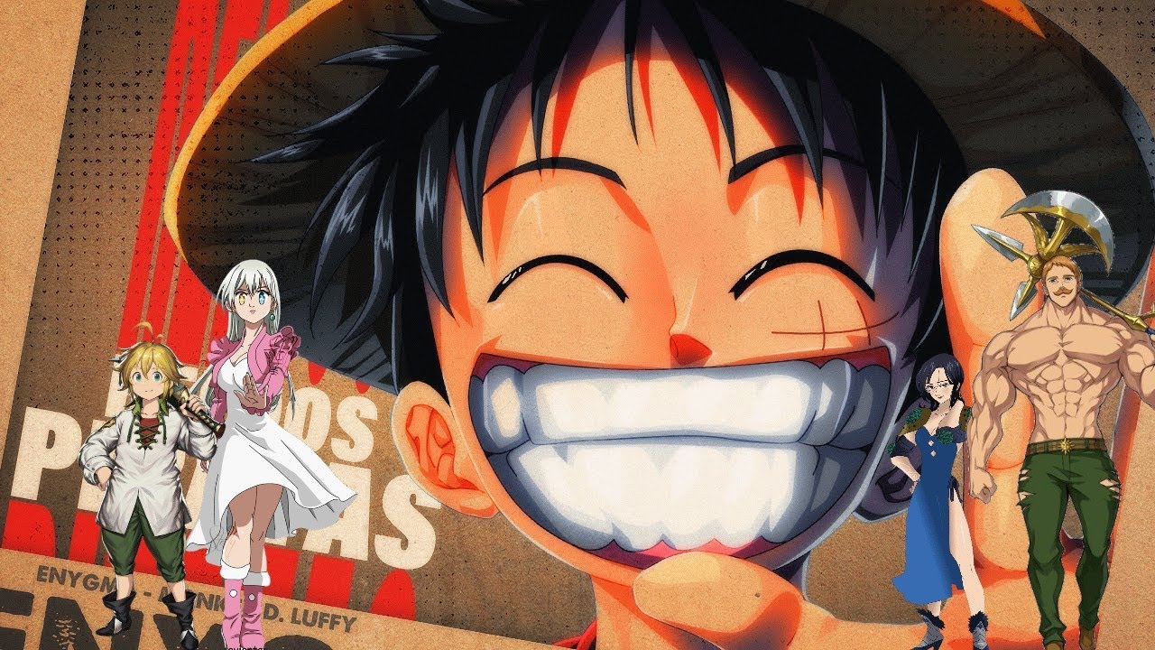 Gacha ☠️ Pecados + Poseidon reagindo (rap do Luffy) ☠️  // @Enygma_Music //