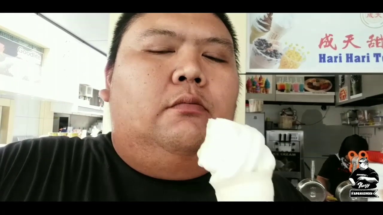 FOOD IN SABAH | INANAM | ICE CREAM | WAFFLE | VLOG | APAMAUMKN