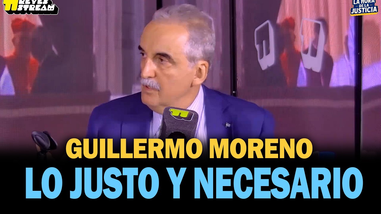 Guillermo Moreno en 