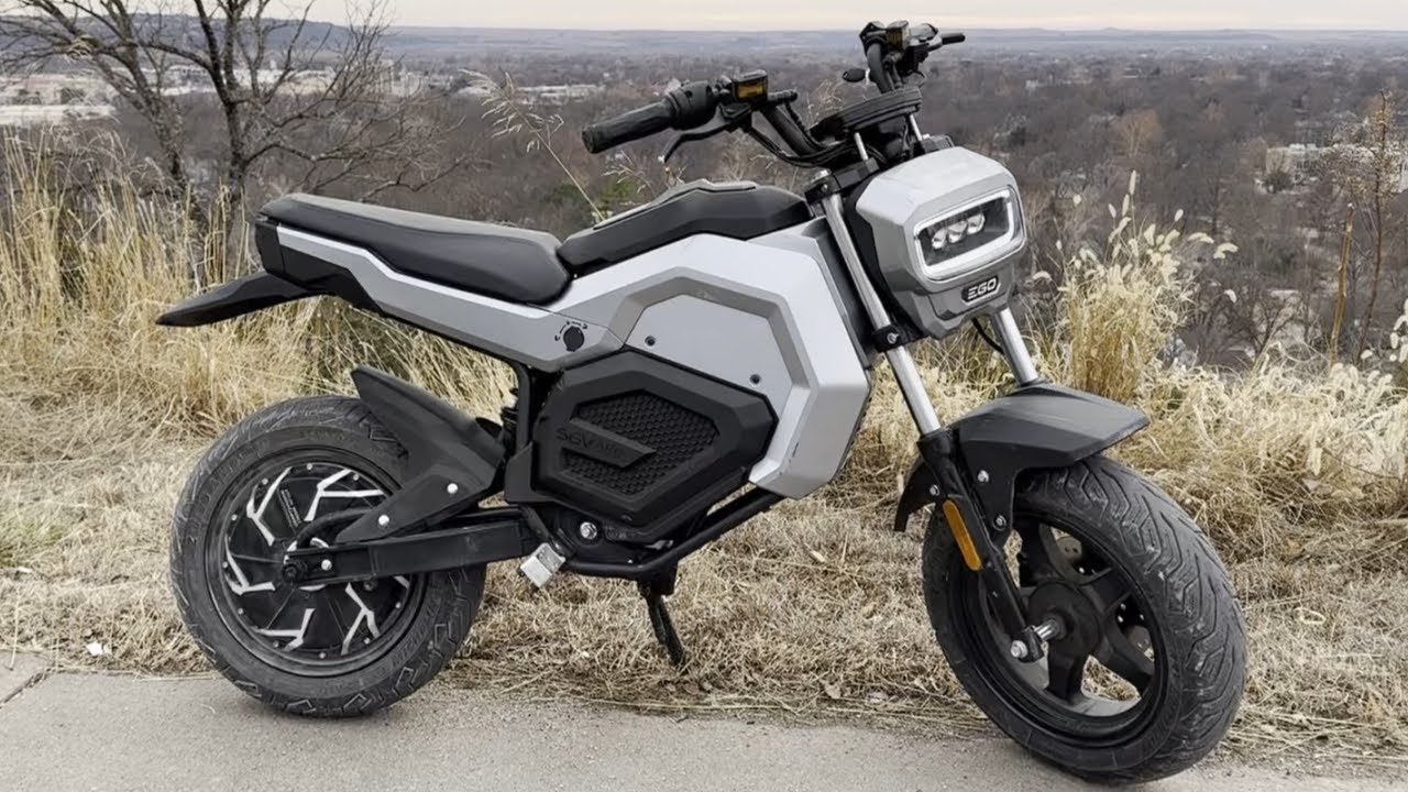 I Built A Mini Electric Motorcycle (20HP)