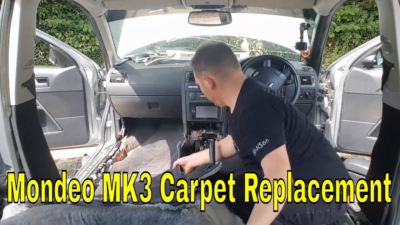 Ford Mondeo Mk3 carpet replace (project st220)