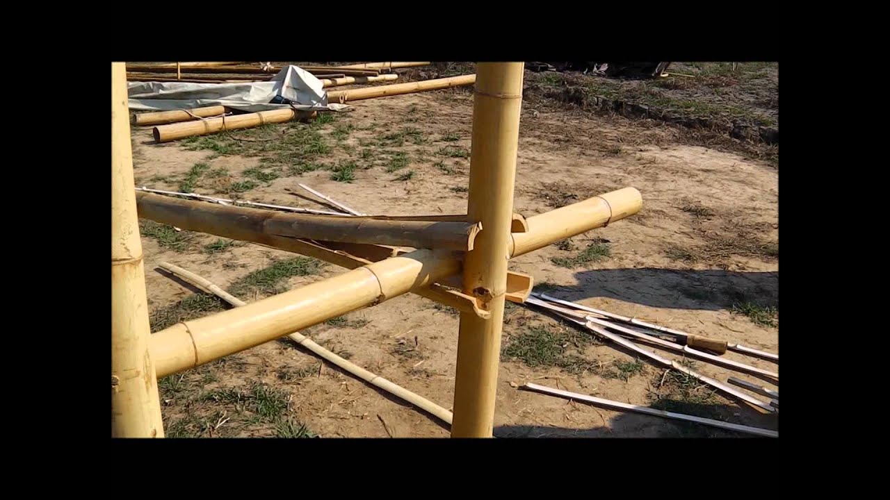 Bamboo Workshop 2 at the Sanpatong Sustainable Agriculture Training Center