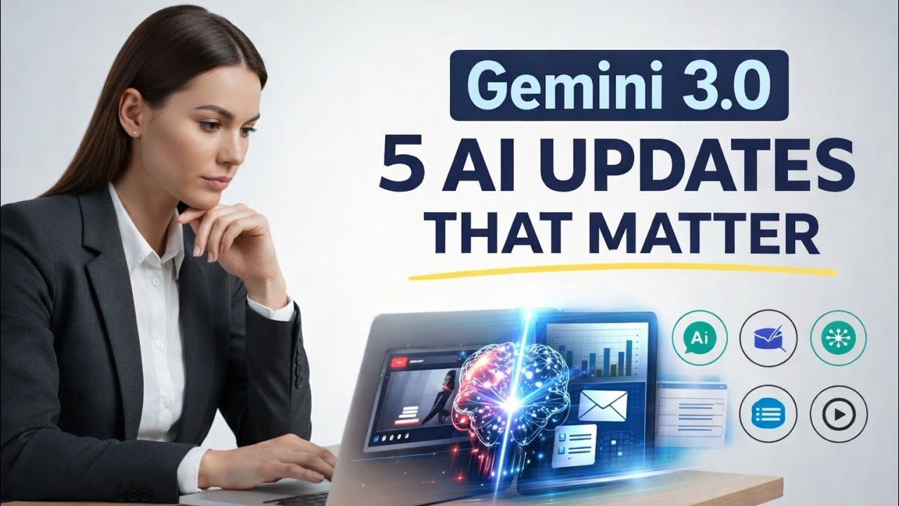 Gemini 3.0 | 5 AI Updates That Actually Matter for Professionals