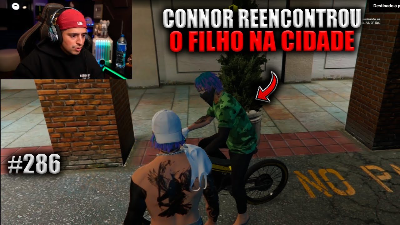 CONNOR REENCRONTROU O ALBARA NA CIDADE! EP 286