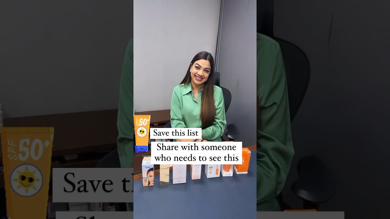 Places we forget to apply sunscreen🧴| Dr. Nishita Ranka